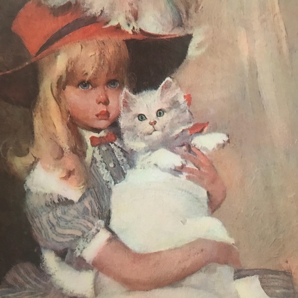 Rare Vintage 1900’s Cherry flower frame picture - Picture 4 of 8